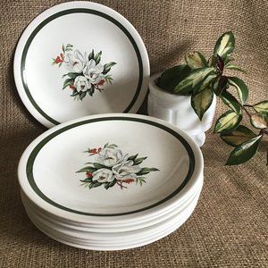 Wedgwood Dinner Plates Set of 8 Vintage